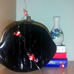 Eel skin Crossbody Bag